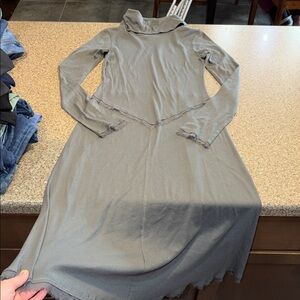 Linq long sleeve grey dress